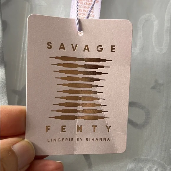 🔥🔥🩶🩶Savage X Fenty Sheer SEXY Gray Robe‼️ - Picture 2 of 9